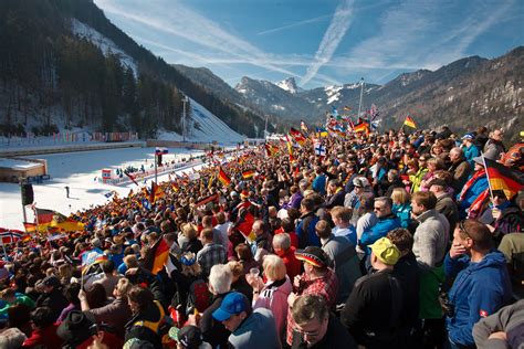 Biathlon Weltcup In Ruhpolding Bayerische Alpen