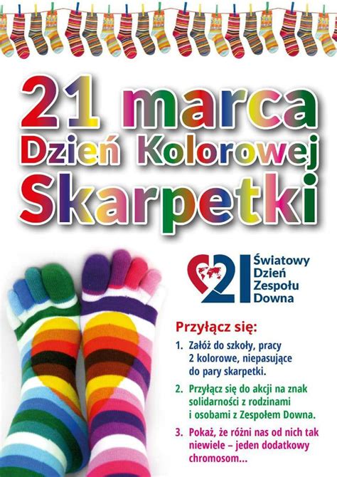 Marca Dzie Kolorowej Skarpetki Sp Mikorzyn