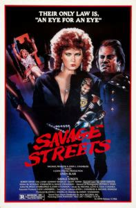 Savage Streets Poster Linnea Quigley