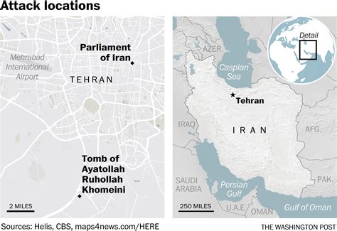 Islamic State Claims New Reach Into Iran With Twin Attacks In Tehran