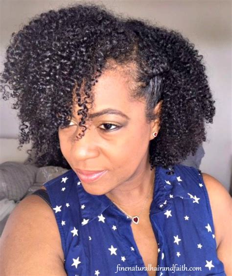 Most Voluminous Wash And Go Ever Fine Natural Hair And Faith Growth