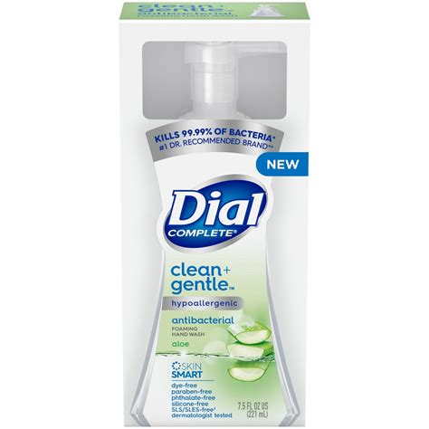 Dial Complete Clean Gentle Antibacterial Foaming Hand Wash Aloe 75