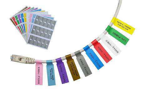 Mr Label Self Adhesive Cable Label Waterproof Tear