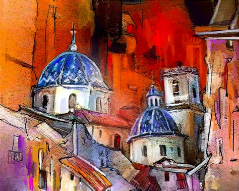 Creating Impressions Of Places The Colourful Travel Paintings Of Miki