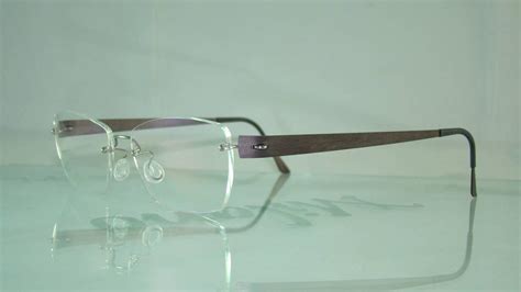 Lindberg 2187 U14 Violet Spirit Titanium Rimless Eyeglasses Frame Size 49