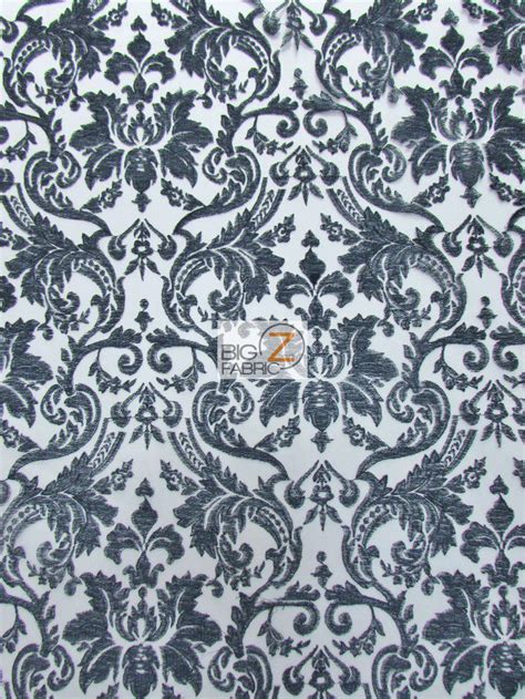 Vintage Classic Damask Lace Fabric By The Yard Fabrics By The Yard