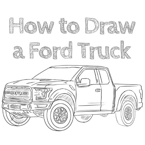 Wonderful Info About How To Draw Ford Trucks Treecurve