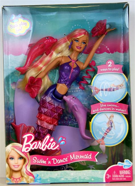 dolls barbie dolls barbie blonde mermaid aquatic swim doll mattel 2013 dnp41 ko71 other contemp