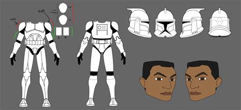 Clone Trooper Armor Templates