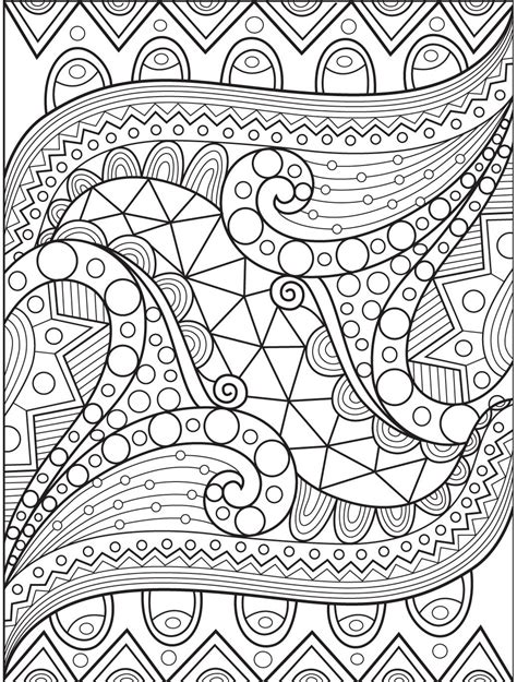 Abstract Coloring Pages For Adults