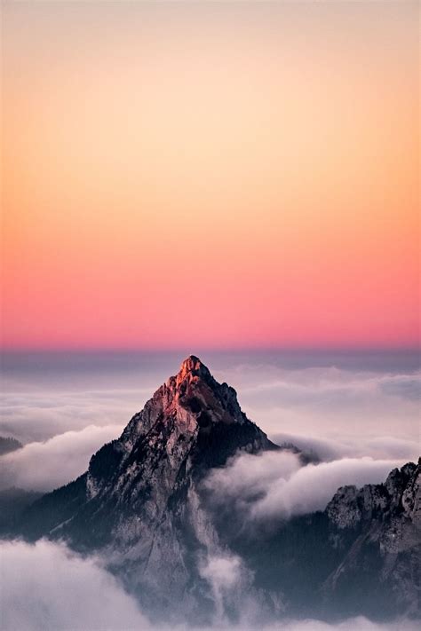 Hd Mountain Wallpaper Iphone Photography Beautiful Aesthetic Mountain