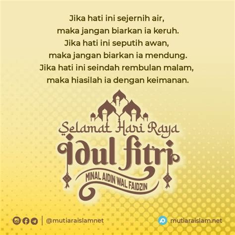 40 Kata Ucapan Selamat Idul Fitri Terbaik 2021 1442 H Idul Fitri Kata Kata Mutiara Kutipan