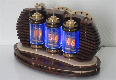 This wooden mechanical clock kit lets you build a clock without all of that fancy casing around it. DIY Nixie Tube Clocks - diy Thought