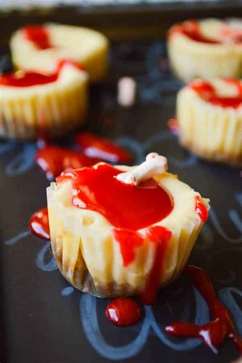 Bloody Good Mini Cheesecakes Sugar Dish Me