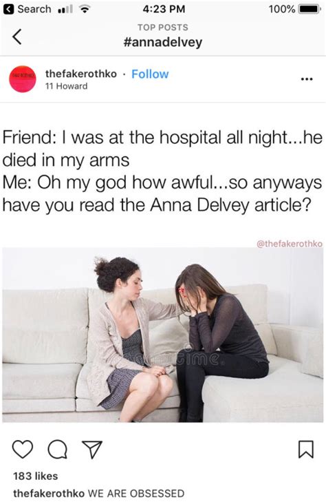 Anna Delvey Foundation — Meme Roll