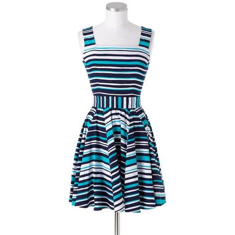Nautical Stripe Dress Cute Dresses Beautiful Dresses Casual Dresses Short Dresses Cute