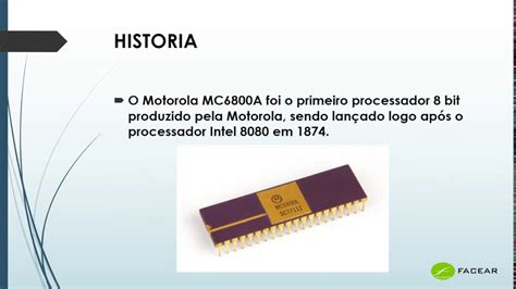 Microprocessador Motorola 6800 Youtube