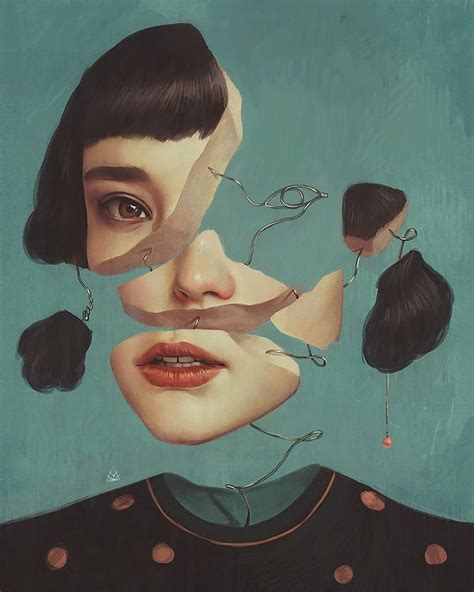 Surreal Portraits By Aykut Aydogdu Daily Design Inspiration For