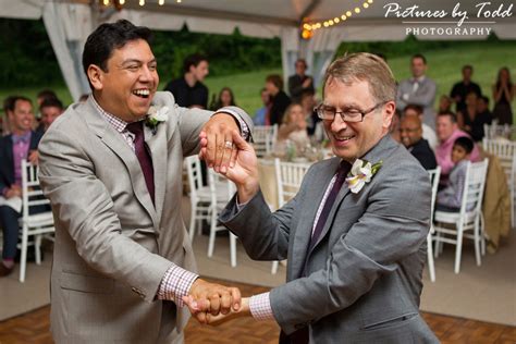 Same Sex Marriage First Dance Outdoor Reception Pictures By Todd Photography