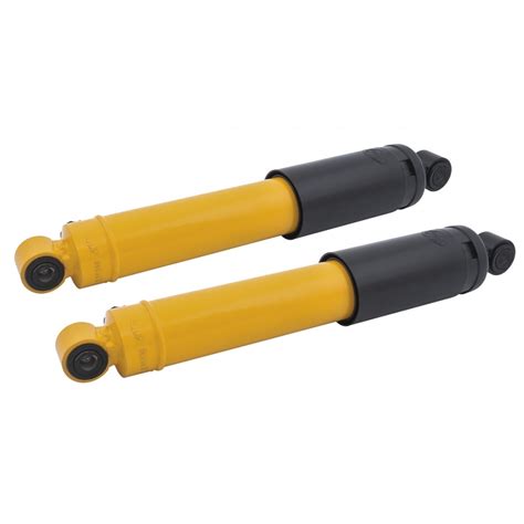 Shock Absorbers Telescopic Front Spax Adjustable Lowered Pair