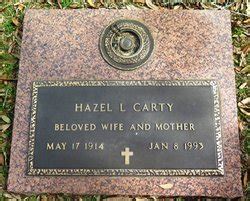 Hazel Lea Carty Holliday Find A Grave Memorial