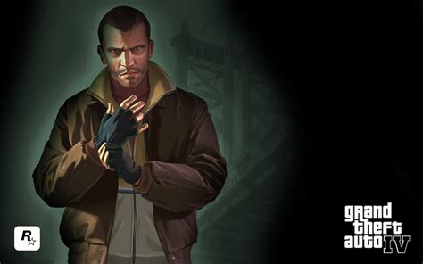 Wallpaper Video Game Grand Theft Auto Iv Niko Bellic Screenshot