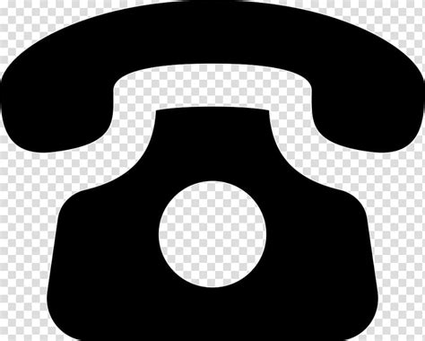 Black Phone Icon Png