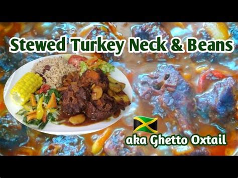 Delicious Turkey Neck Beans Ghetto Oxtail Recipe Fall Off The Bone