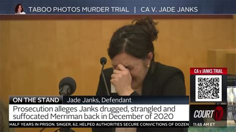 taboo photos murder trial jade janks sobs on the stand court tv video