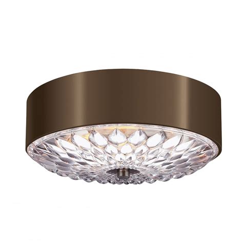 When choosing a ceiling light, the first question you need to answer is what it's going to be used for. Flush Fitting Bronze Low Ceiling Light with Petal Glass ...