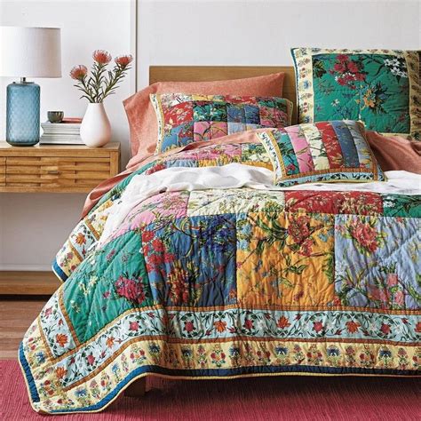 Lakeside Patchwork Quilt The Company Store Quilted Sham Bedding