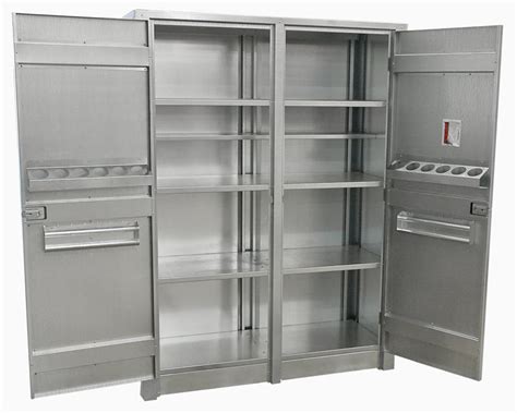 Metal are often chosen for their strength, durability and low maintenance. Metal Storage Cabinets That Stand Up Strong - Decor Ideas