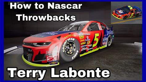 Nascar Ignition Paint Booth Nascar Throwbacks Terry Labonte Youtube