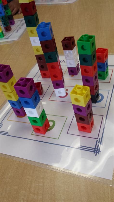 Tower Building Printable Freebie Creative Kindergarten Math