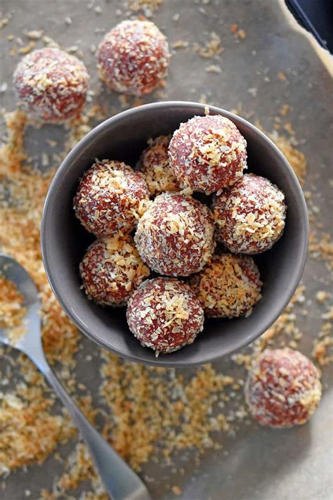 Check spelling or type a new query. "PB&J" Energy Balls {VIDEO!} - Nom Nom Paleo®