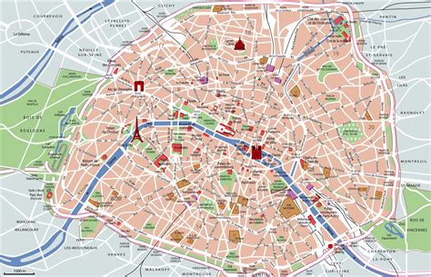 Plan De Paris Voyages Cartes