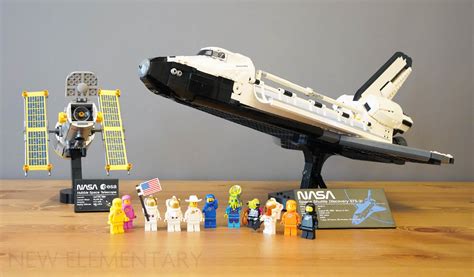 Lego Parts Review 10283 Nasa Space Shuttle Discovery New Elementary