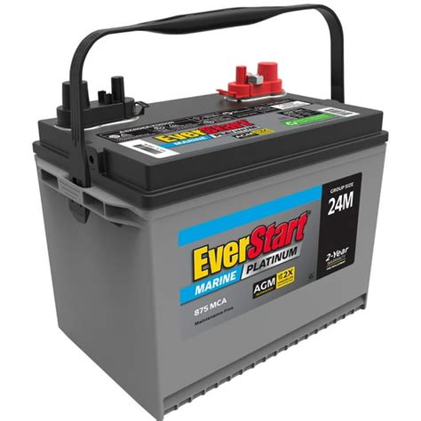 Everstart Platinum Boxed Agm Marine And Rv Deep Cycle Battery Group