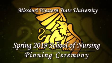 Mwsu Spring School Of Nursing Pinning Ceremony Youtube