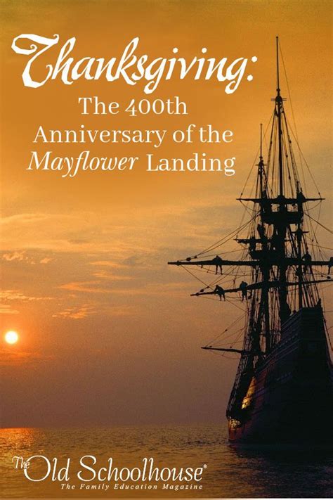 Thanksgiving The 400th Anniversary Of The Mayflower Landing