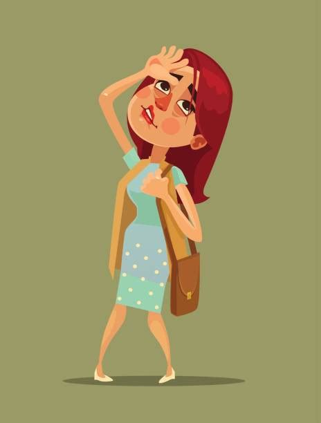 Royalty Free Woman Fainting Clip Art Vector Images And Illustrations