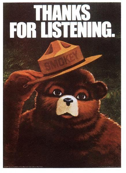 Smokey Bear Preventing Forest Fires Posters Bear Art Smokey The
