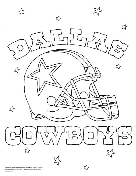 Dallas Cowboys Printables Printable Blank World