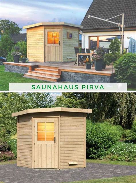 Mit unseren tipps können sie ihrer seele freien lauf lassen und sich voll und ganz entspannen. Sauna Selber Bauen Garten Elegant Saunahaus Pirva In 2019 ...