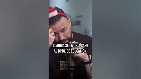 Claudia Esposa De Molusco Se La Deja Caer Al Departamento De Educación Shorts Youtube