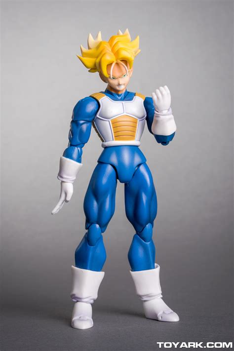 Trunks has either blue or lavender hair color and his mother's blue eyes. S.H. Figuarts Dragonball Z Trunks Gallery - The Toyark - News