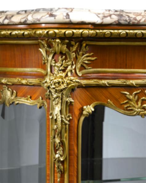 Antique Furniture, French Vitrine, Rococo Style, Zwiener ...