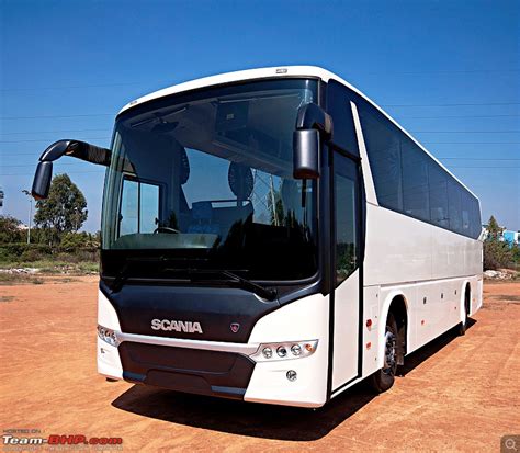 Scania Launches Metrolink New Coach Range For India Team Bhp