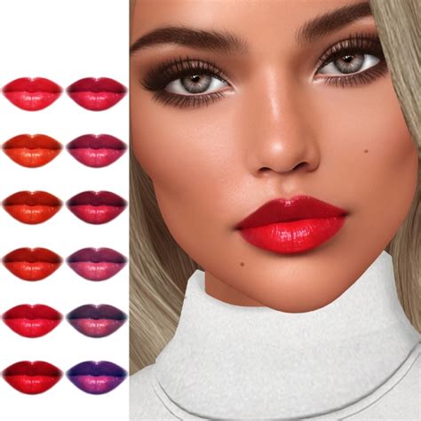 Lipsticks P At Luxuriah Sims Sims 4 Updates