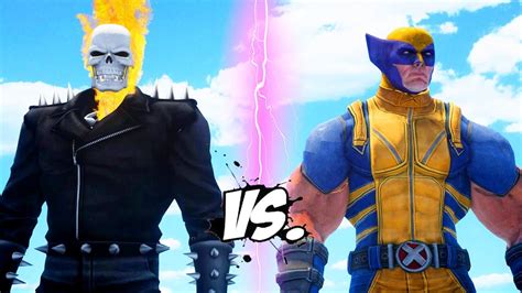 Wolverine Vs Ghost Rider Epic Battle Youtube